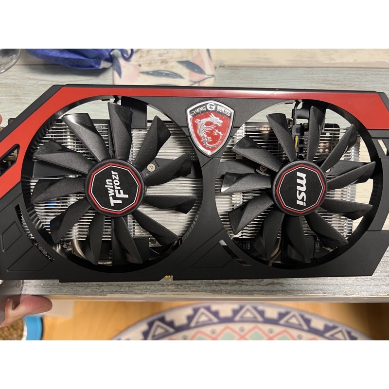 中古 微星GTX750ti 顯示卡