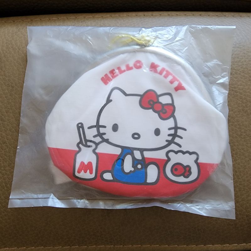 全新LeSportsac x Hello Kitty 限量聯名 超可愛凱蒂貓復古鈕扣零錢包 口金包(專櫃正品)