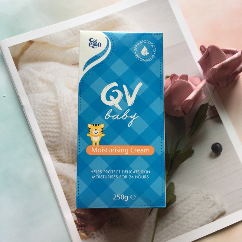 [限量]澳洲ego 意高QV Baby嬰兒 呵護乳霜/嬰幼兒全效呵護乳霜 QV BABY CREAM 250g(壓頭版)