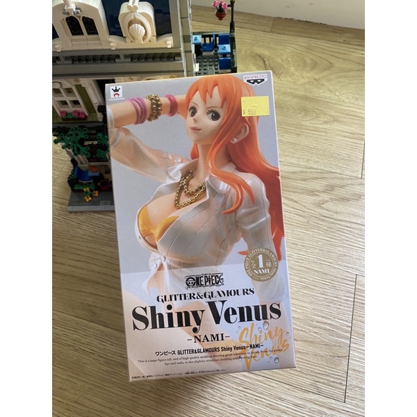 現貨 正版 航海王 海賊王 g&amp;g 娜美 坐姿 shiny venus 長盒 公仔