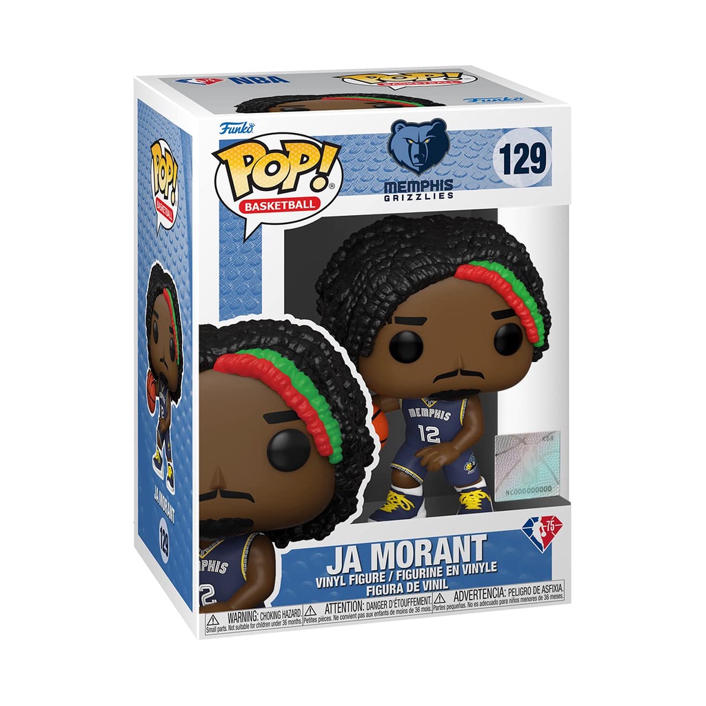 現+預 NBA Funko POP 129 Ja Morant 木蘭 灰熊隊 公仔 美國正版代購 玩具 模型