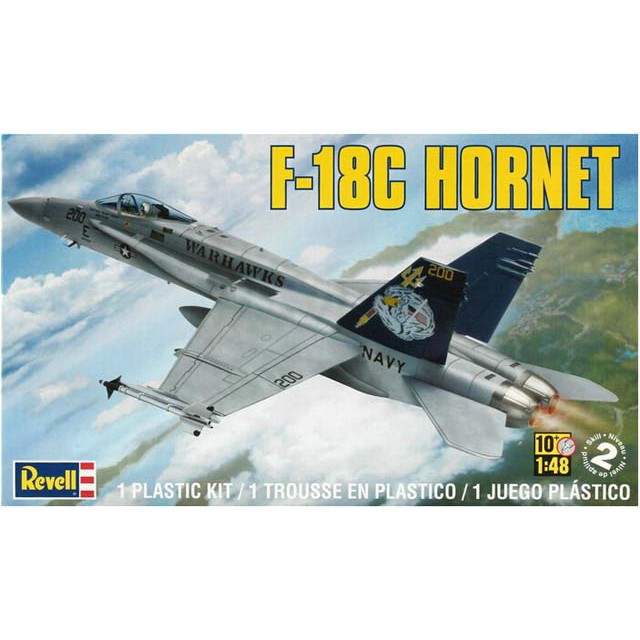 【小短腿玩具世界】壓盒 REVELL 5864 美軍 F-18C Hornet 1/48