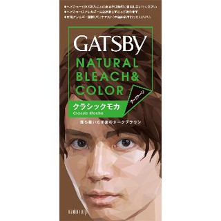 現貨 附發票 GATSBY 無敵顯色染髮霜(摩卡深棕) 第一劑35g 第二劑70ml《四季花蕊》