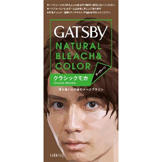 現貨 附發票 GATSBY 無敵顯色染髮霜(摩卡深棕) 第一劑35g 第二劑70ml《四季花蕊》