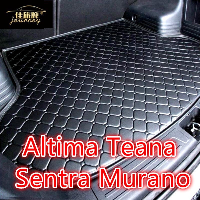 （現貨）工廠直銷適用日產 Nissan Altima Teana Sentra Murano 後車廂墊 汽車皮革後行李廂