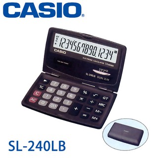 【3CTOWN】含稅開發票【公司貨附保卡】CASIO 卡西歐 SL-240LB 國家考試 14位數 計算機