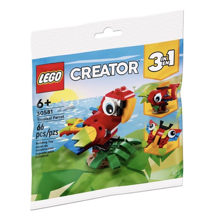 LEGO 樂高 30581 鸚鵡3-1 CREATOR系列