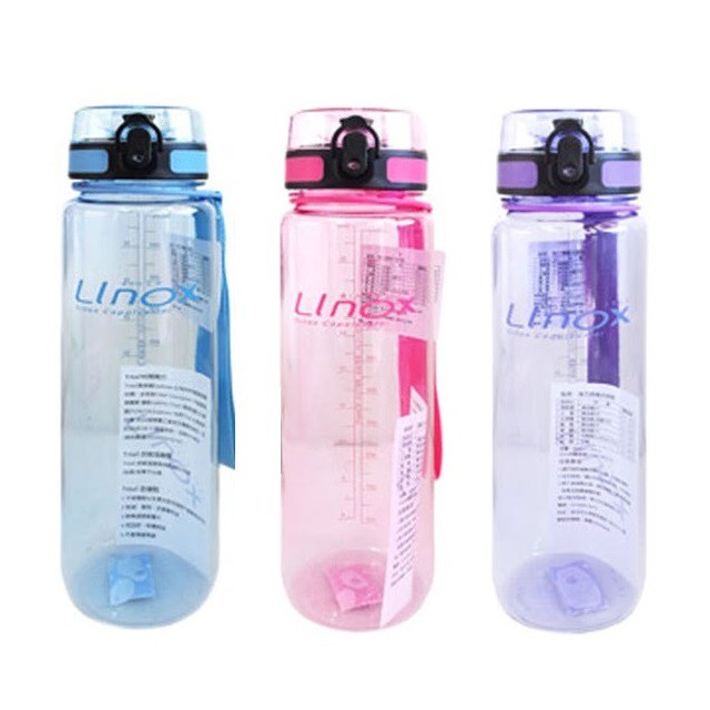 [現貨出清]【Linox】強力彈蓋太空水瓶650ml/1000ml (共3色)《屋外生活》運動水瓶 水壺 露營 野餐