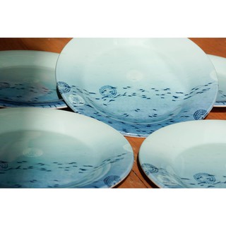 【Sunshine Antiques】Portmeirion Beachcomber 中型點心蛋糕盤餐盤裝飾盤 B.31