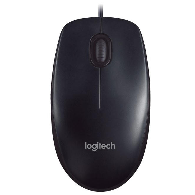 【鳥鵬電腦】logitech 羅技 M90 滑鼠 USB 有線 1000dpi 雙手適用 全新盒裝 1年保固