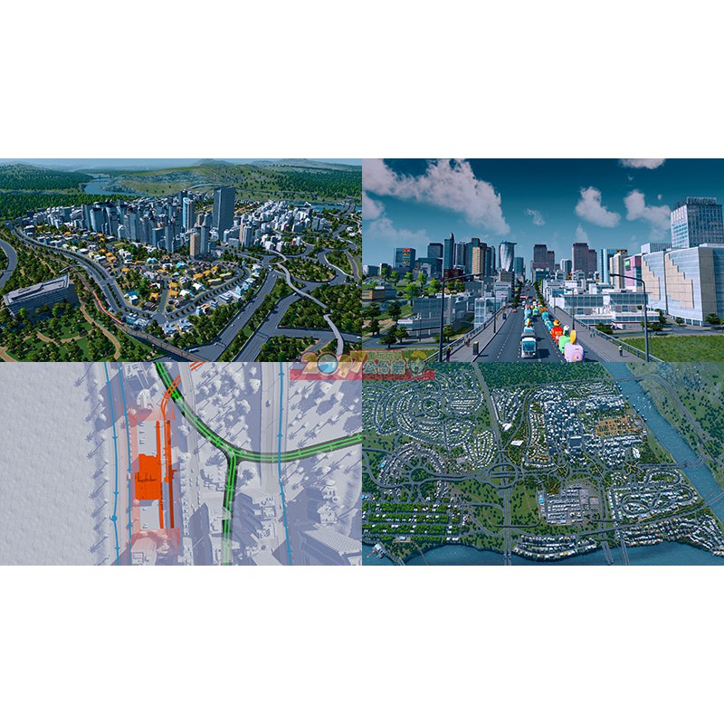 全新未拆xbox One 大都會天際線 現代版模擬城市 英文版cities Skylines 蝦皮購物