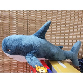 超可愛的藍鯊魚絨毛娃娃~大鯊魚~有牙齒~超柔軟---10吋 20吋 22吋 32吋 42吋[可愛娃娃]