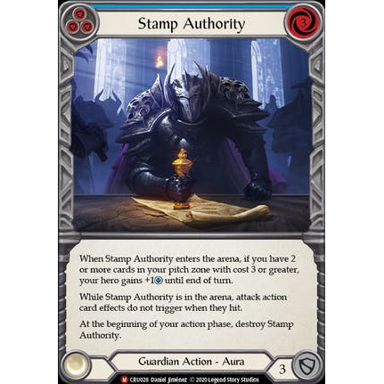 【血肉之戰】Flesh and Blood FAB TCG Stamp Authority