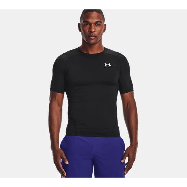UNDER ARMOUR(UA)男 圓領 短袖緊身衣 短袖內搭衣 訓練衣(1361518-001)