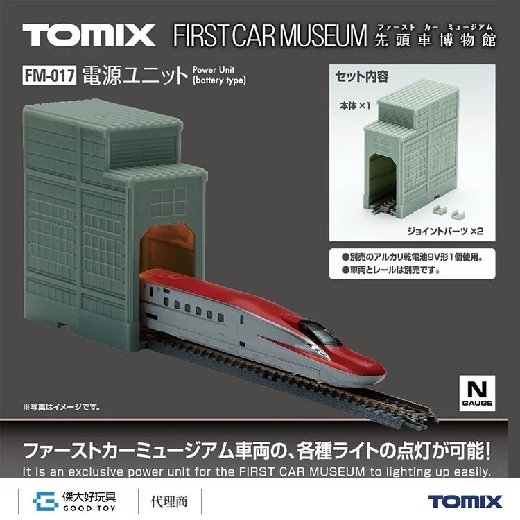 【預購】TOMIX FM-017 先頭車博物館 頭燈電源裝置 (亮燈用)