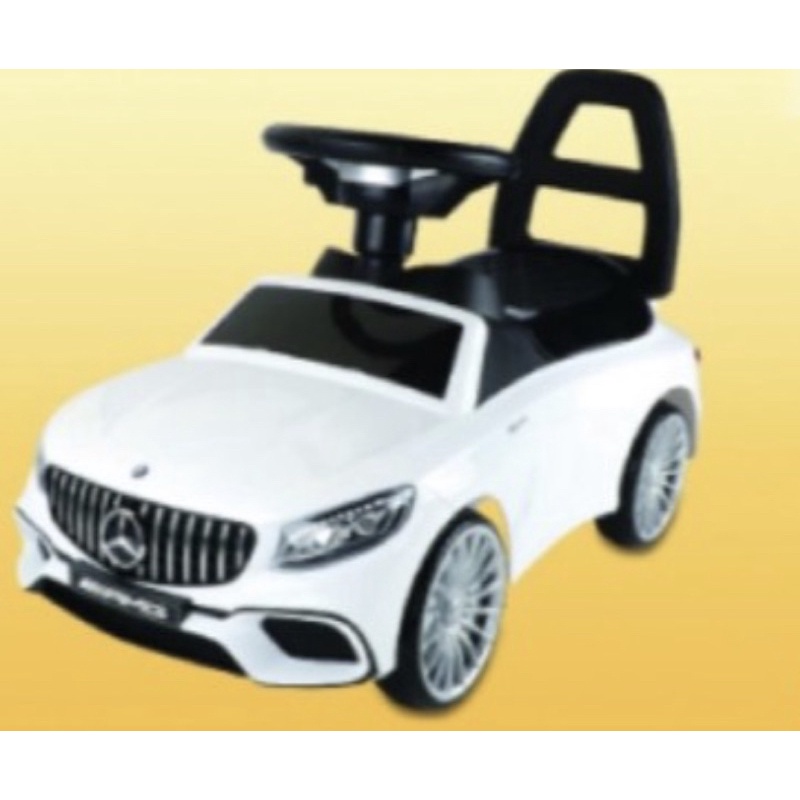 全新 白色 原廠授權Benz賓士 滑步車 助步車 幼兒學步車 AMG S65