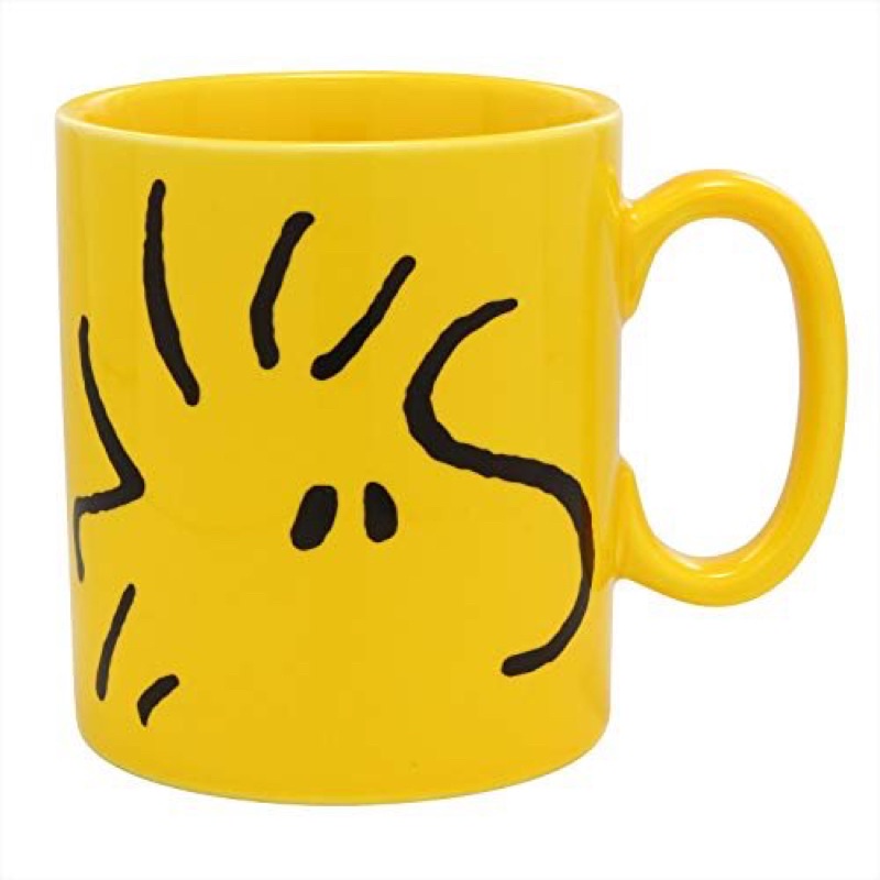 日本Peanuts Snoopy 史努比 胡士托 小黃鳥 糊塗塔克 陶瓷杯 馬克杯 大馬克杯 水杯 杯子 杯 500ml