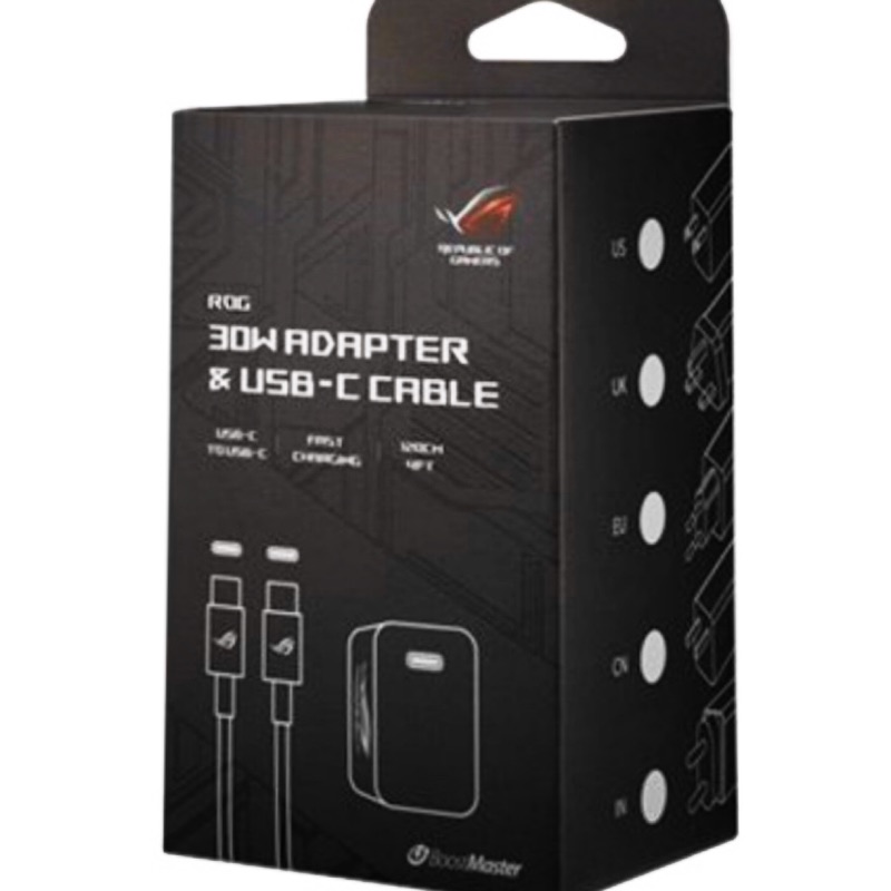 現貨 原廠公司貨 華碩 ASUS ROG Phone 30W 快速充電組 APWU002/充電器/過熱保護