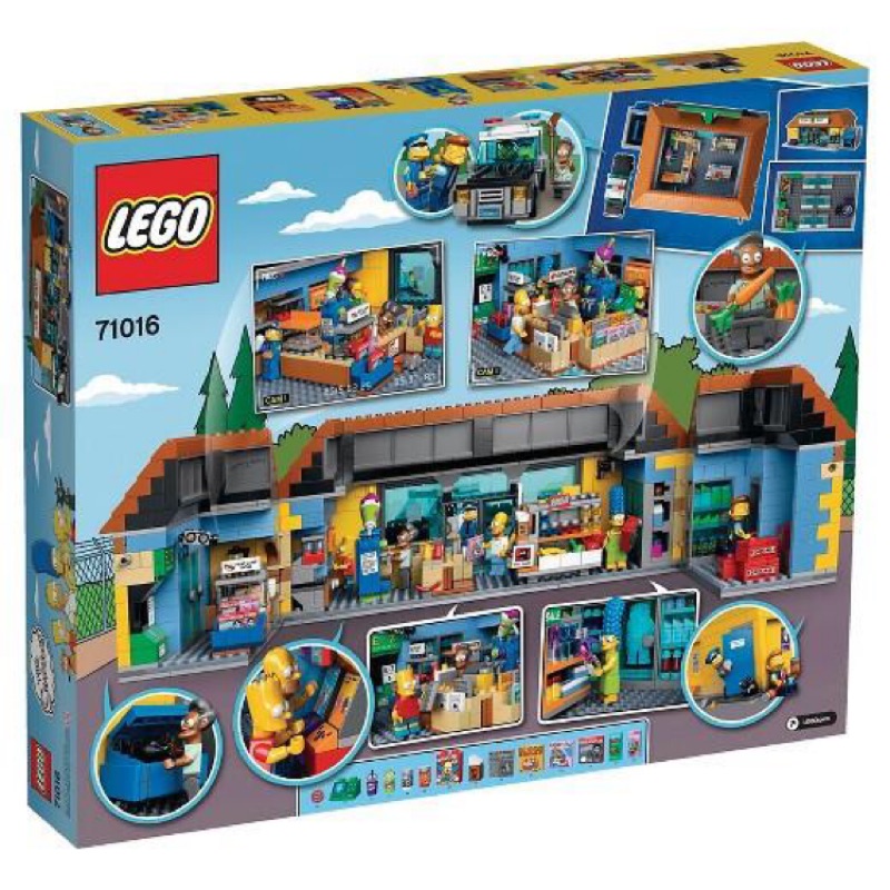 [LEGO]辛普森超市 全新正品 可面交 LEGO 樂高 Simpsons 71016 Kwik-E-Mart 積木組