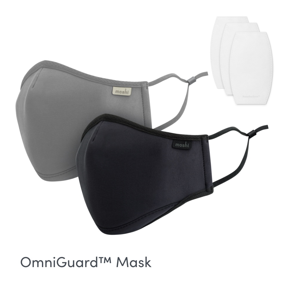 Moshi OmniGuard 可水洗抗菌防護口罩組