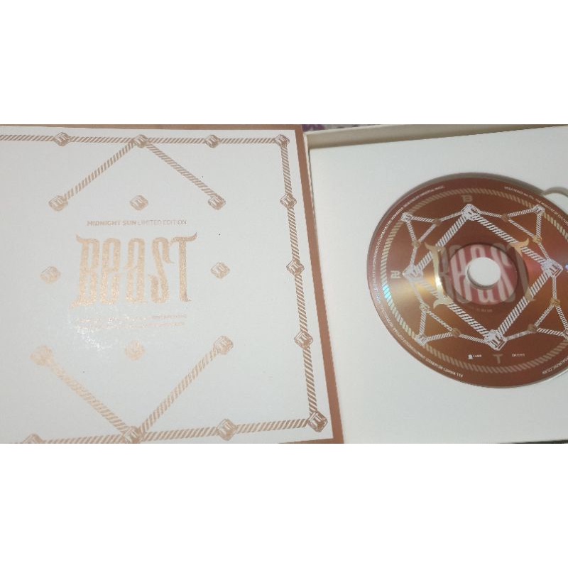 舊Beast 現Highlight 第五張迷你專輯 Midnight sun 韓國限量版+一般