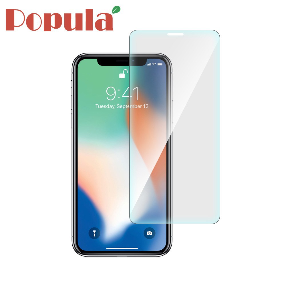 Popula iPhone Xs Max 非滿版疏水疏油鋼化玻璃保護貼(6.5吋) 現貨 廠商直送