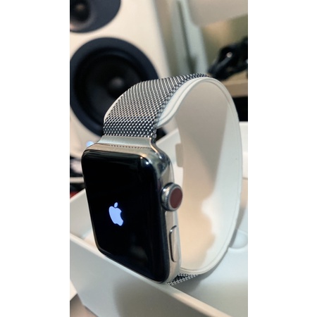 Apple Watch 3 不鏽鋼米蘭款、原廠盒裝、一手