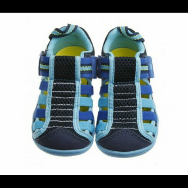 全新IFME水涼鞋藍色15號