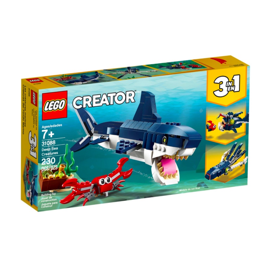 『現貨』LEGO 31088	Creator-深海生物     盒組    【蛋樂寶】