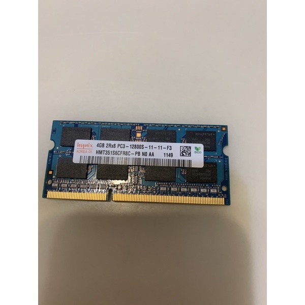 Hynix 4gb 204pin ddr3 2rx8 Pc3 12800s