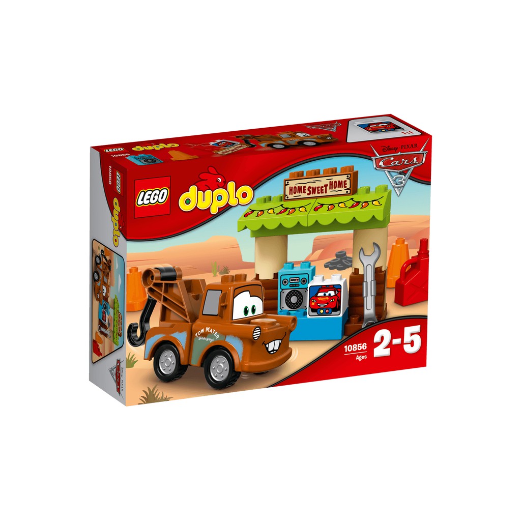 全新可刷卡LEGO DUPLO10856樂高脫線的車庫