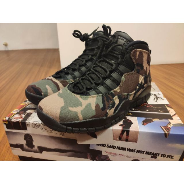 jordan retro 10 camo