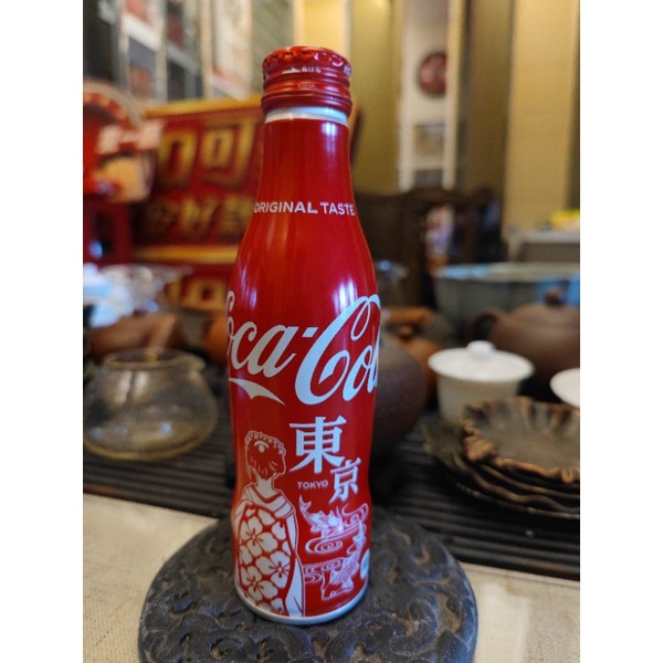 可口可樂日本第二代新東京城市限定鋁瓶，全新原水原蓋