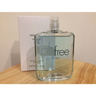 *人人美*Calvin Klein Ck Free For Men 自由男香 100ml TESTER 環保包裝2026