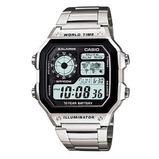 CASIO 卡西歐世界地圖顯示 AE-1200WHD-1A【Watch On-line Store 】
