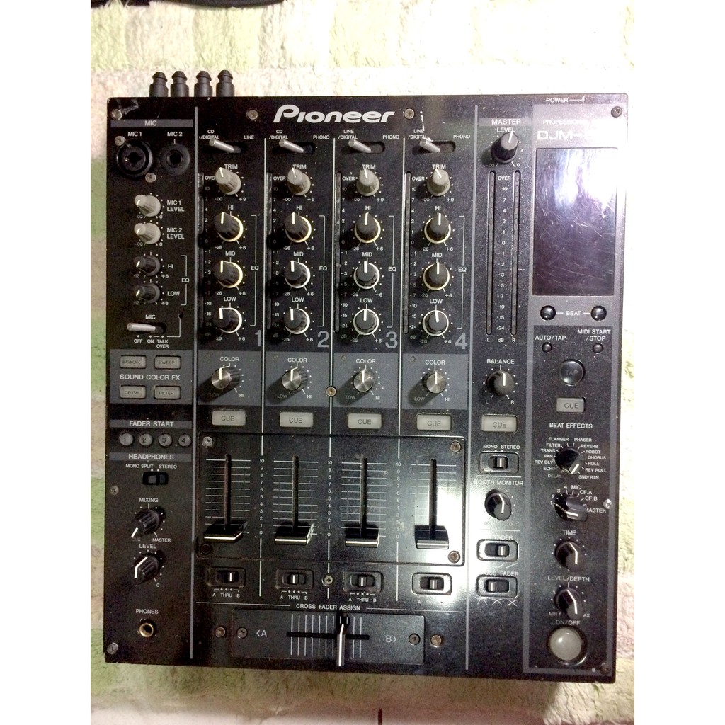 PIONEER DJM-800 フルメンテナンス済み パネル&ノブ交換済み PIONEER