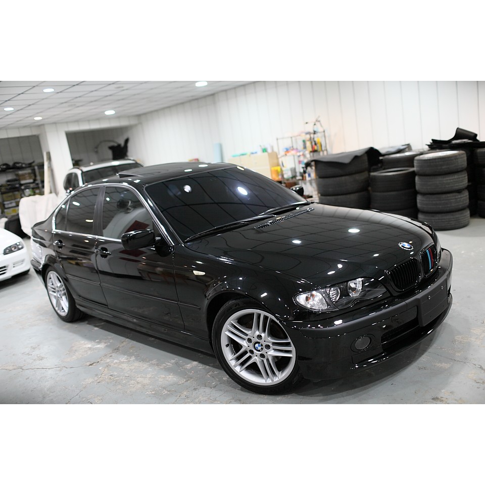 BMW E46 320I 2.2小改引擎 下殺29.8萬 M-SPORT版!黑配黑最帥氣 A4 E90 320 W203