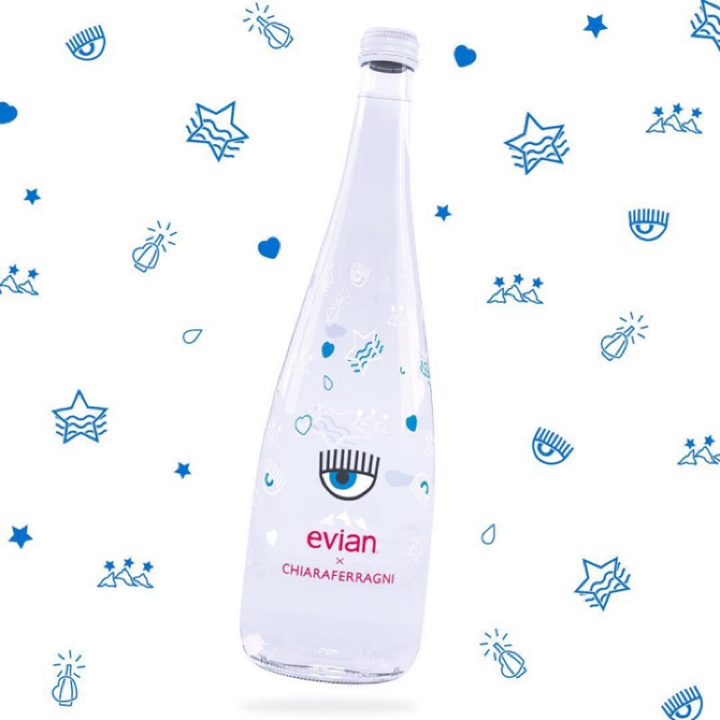 evian X Chiara Ferragni 2018年度限量紀念瓶