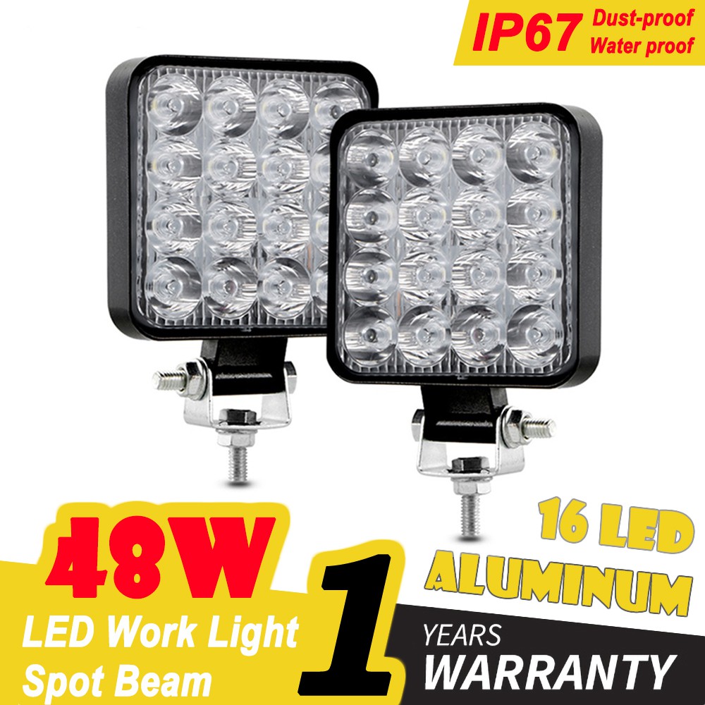 Led 燈條 48w led 條 16barra led 汽車燈適用於 4x4 led 條越野 SUV ATV 摩托車拖