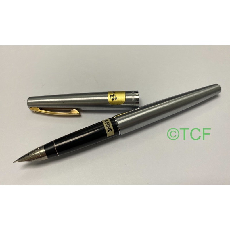 空運新筆！美國🇺🇸製 西華鋼筆 Sheaffer 444 不鏽鋼筆身包金筆夾 不鏽鋼Triumph nib勝利尖 EF尖