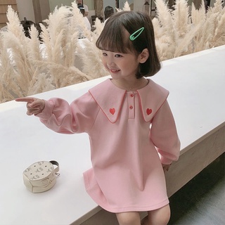 童裝 女童 裙子 洋裝 長袖 2021 新款 韓版 時尚 aIiv