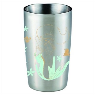 小美人魚 真空 不鏽鋼 保溫杯 300ml 水杯 迪士尼 愛麗兒 日貨 Ariel 正版授權 J00012860