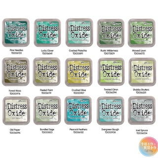 氧化印台 Ranger Tim Holtz Distress OXIDE INK PAD (綠色系)