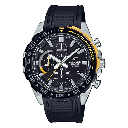 CASIO 卡西歐 (EFR-566PB-1AV) EDIFICE 賽車風格設計運動計時腕錶 / 43.2mm