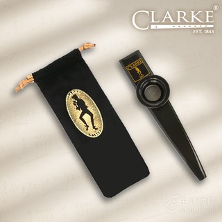 【新升級 送收納袋】英國製 Clarke Tinwhistle KAZOO 卡祖笛 金屬卡祖笛 錫製 黑