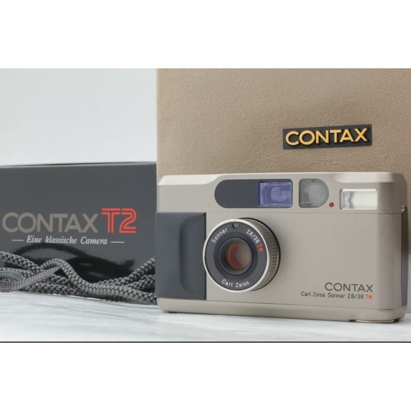 小物 CONTAX 良品 T2 フィルムカメラ