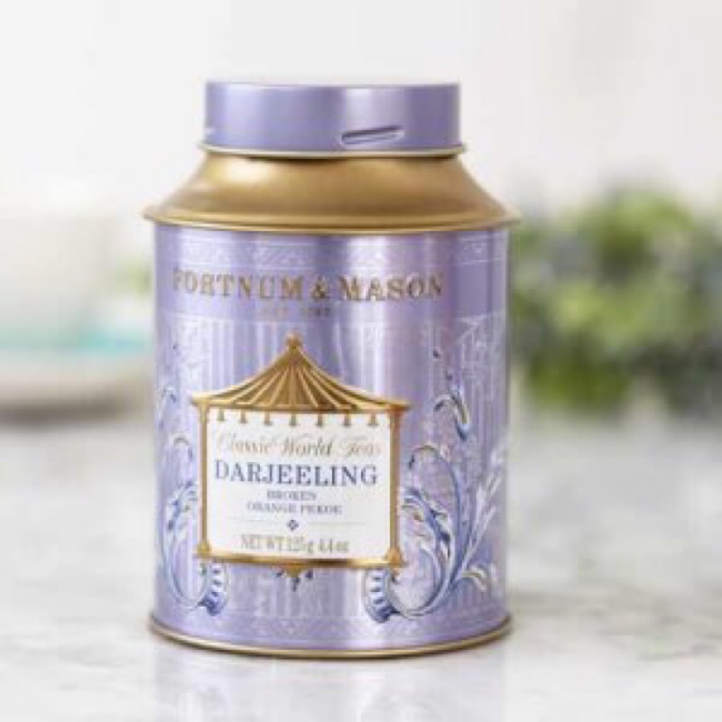 Fortnum & Mason (F&M) 皇家御用茶葉 大吉嶺 茶罐125g