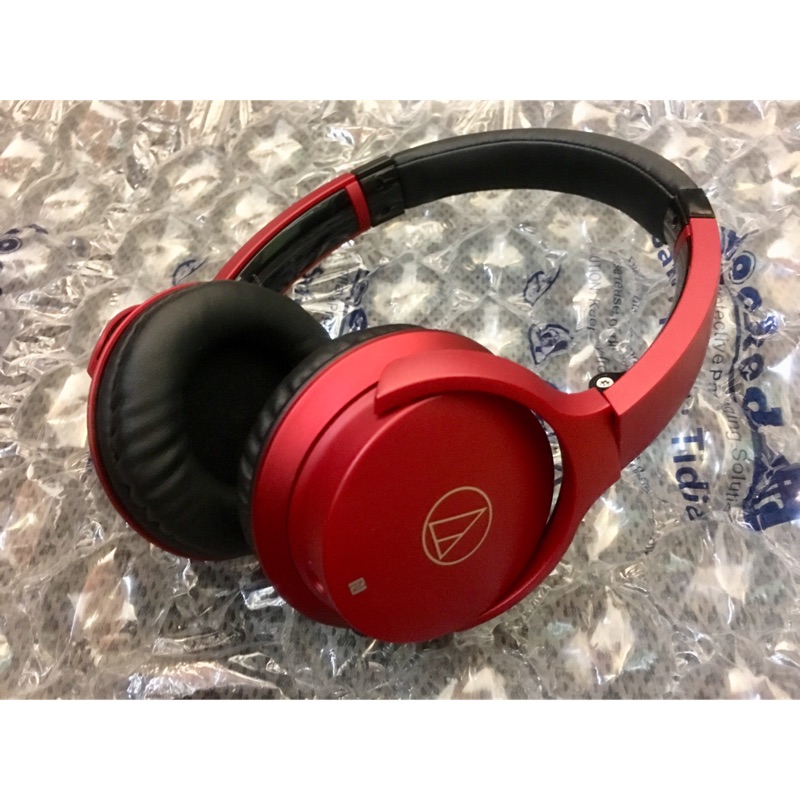 鐵三角 ATH-AR3BT 藍牙無線耳罩式耳機 【紅色】