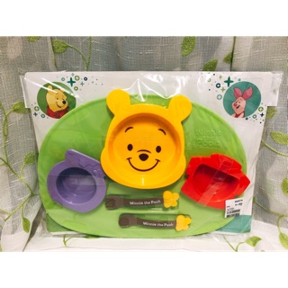 Disney 迪士尼 小熊維尼Pooh 餐具組 超可愛
