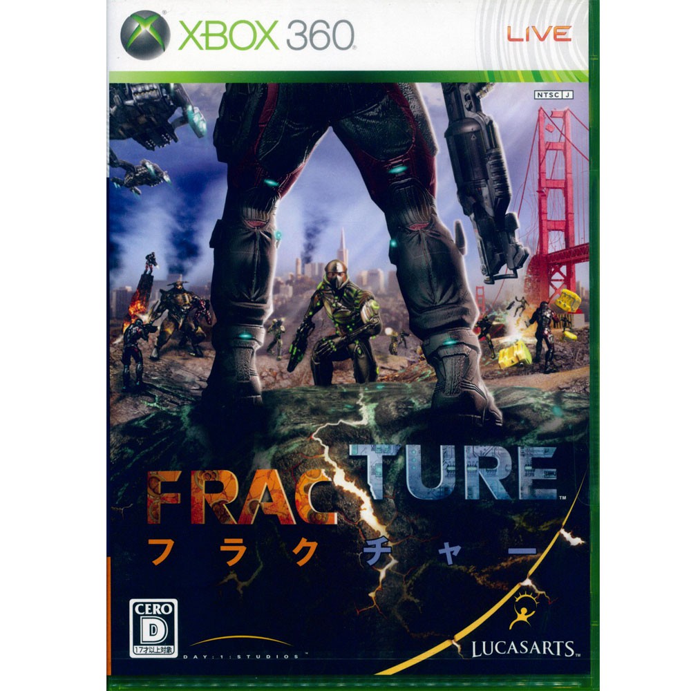 XBOX360 破碎戰爭 日版 Fracture【一起玩】(現貨全新)